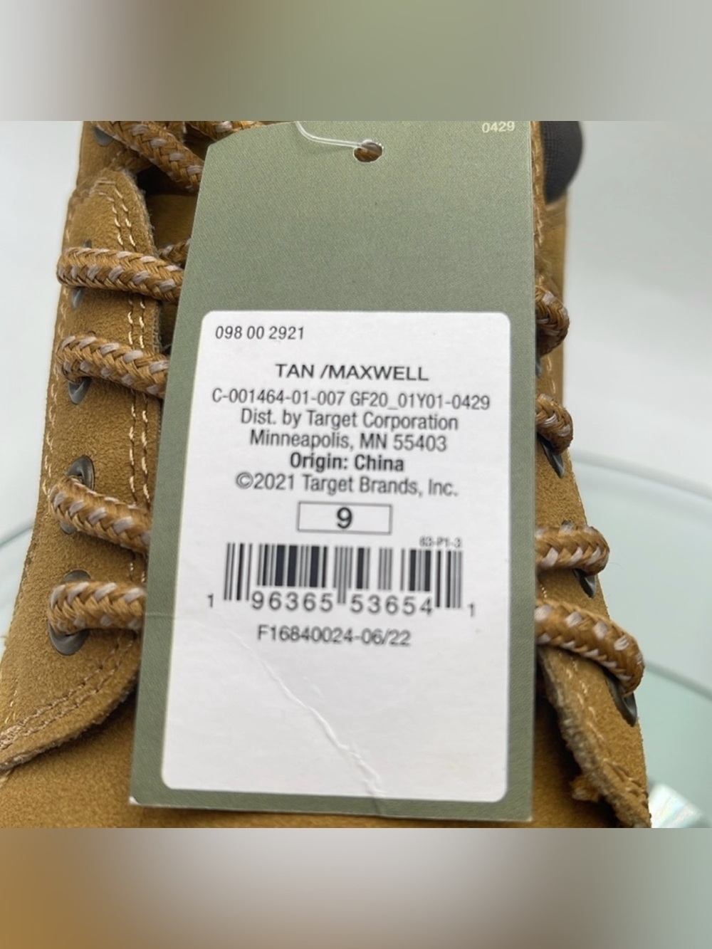 NWT Goodfellow & Co Mens Maxwell Casual Dress
Ankle Boots Tan Size 9 - Picture 8 of 9